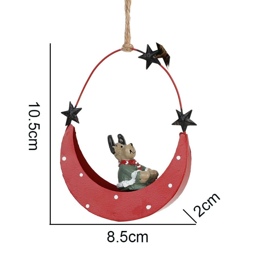Hangging Christmas Santa Pendant Photographic Props Christmas Tree Decorations  Home Decoration
