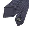 Pristine EMPORIO ARMANI tie Dot Pattern Navy silk mens 340075 Used