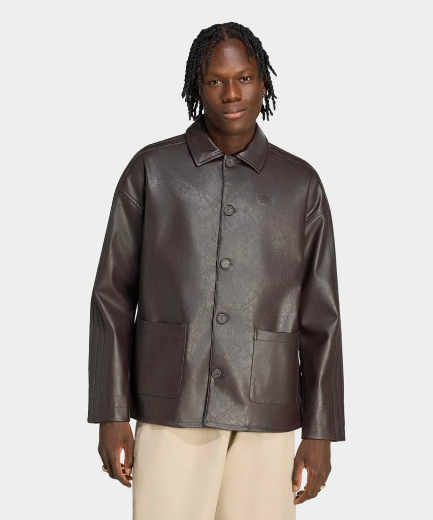 adidas Fleder Coat - Night Brown / Lc8120