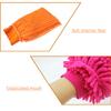 Double Sided Chenille Microfiber Thicken Scratch Free Car Washing Gloves