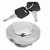 Motorcycle Fuel Gas Cap Tank Cover with 2 Keys for VT750RS Shadow RS 2010 To 2011