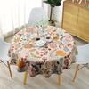 1 Piece of Autumn/winter Harvest Gratitude Tablecloth. Farmhouse Style, Suitable for Thanksgiving Decoration.zyc
