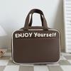 Nylon Insulated Bag Hand-held Insulated Bag Lunch Box Bag Student Lunch Bag  Office Worker
