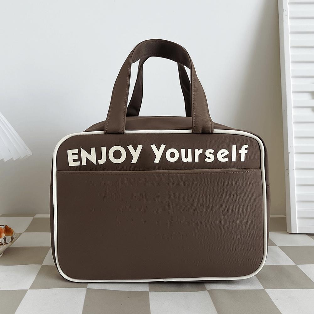 Nylon Insulated Bag Hand-held Insulated Bag Lunch Box Bag Student Lunch Bag  Office Worker