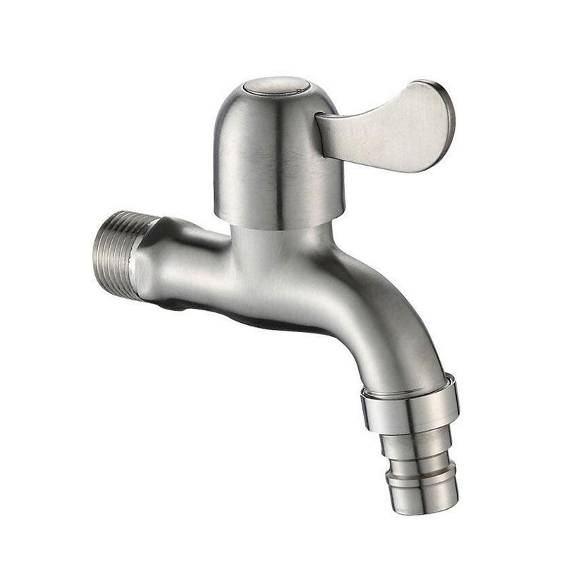304 Stainless steel Garden Lengthen Fast open faucet /washing machine Cold Water Faucet /Mop Pool Taps