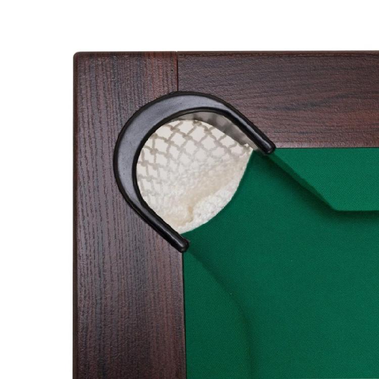 6Pcs Billiard Pool Table Storage Pockets Billiard Drop Pockets Player Billiards Basket Pool Table Accessories