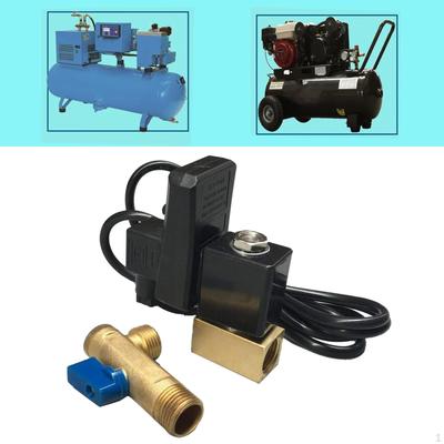 Automatic Electronic Condensate Drain Valve with G1/2 Connection, 110V