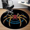 1PC Spider Bee Office Round Area Rug, Mat Suitable For Office, Under Office Chairs Bedroom Living Room Home Decor, Room Deco