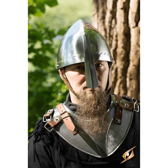 Norman Nasal Helmet Medieval Viking Knight Armor Wearable Steel Helmet Handmade Reenactment LARP Costume Gift