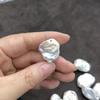 2Pcs, Baroque Pearl Pendant With Hole, Natural Freshwater Pearl Charms for Jewelry Making DIY Necklace Bracelet Accessories 15-20mm