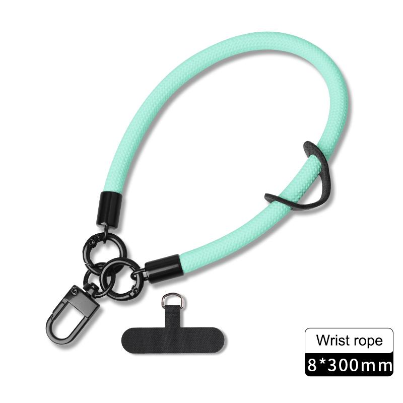 Univerzální šňůrka na telefon proti ztrátě, odnímatelná barevná šňůrka na krk, bezpečnostní poutko na telefon, kroužek na klíče, řetízek, lano s kartou