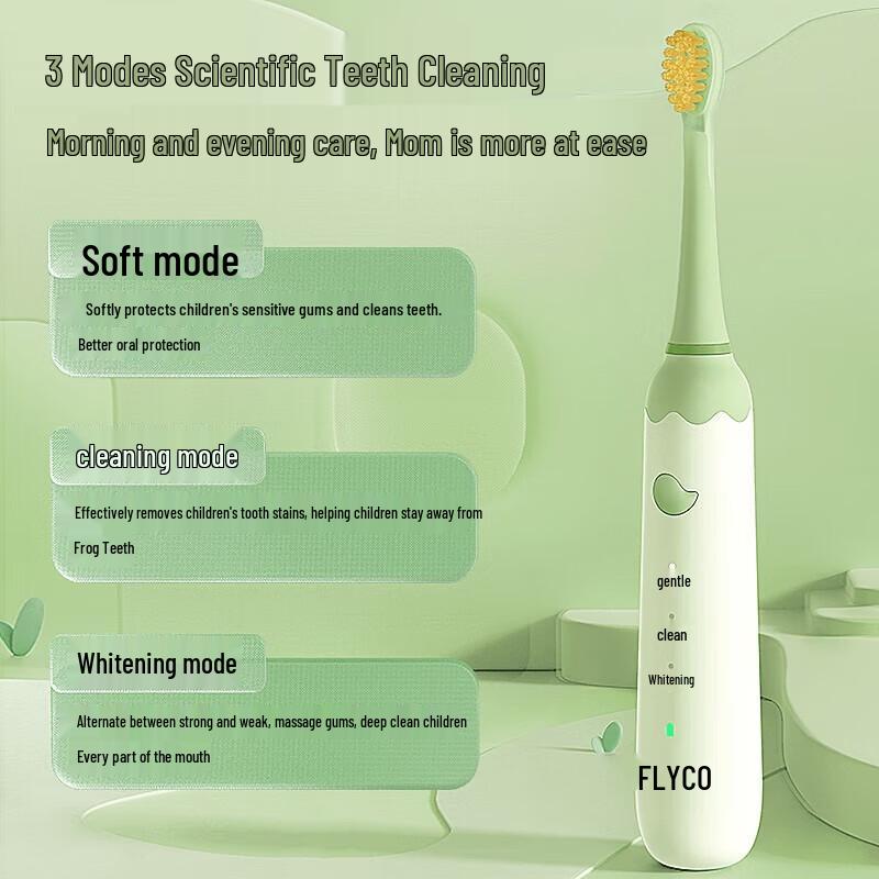

Flyco FT7110 Children s Sonic Electric Toothbrush