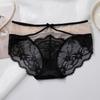 Mid Waist Lace Sexy Panties Breathable Plus Triangle High Elasticity Women’s Panties