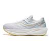 Saucony Triumph 20 Comfortable Shock Absorption Slip Resistant Durable Low Top Marathon Running Shoes Unisex Running Shoes Platinum S20759-81