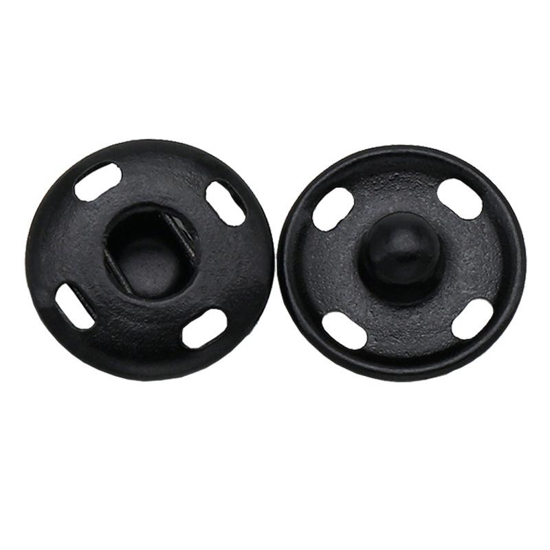 Round Children'S Underwear Hidden Button Invisible Hand Sewn Metal Button Clothes Child And Mother Button Flip Button