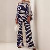 2024 Summer Women's Wide-Leg Long Pants Set - Slimming Casual Two-Piece Outfit