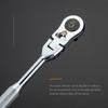 2 In 1 Flexible Head Ratchet Wrench Ratcheting Combination Wrench Torques Socket Nut Spanners Hand Repair Tool