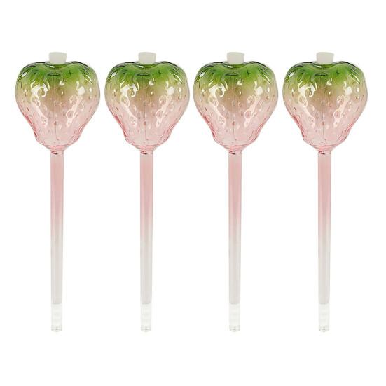 Self Watering Bulbs for Indoor Plants Mushroom Plant Watering Globes Planter Insert Strawberry Watering Bulbs for Busy Home Gardeners Potted Plants