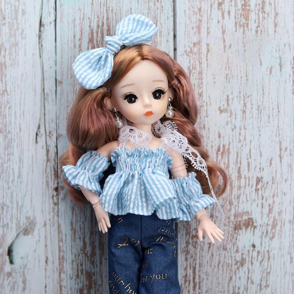 30cm Cute Princess Doll Set or Doll Clothes 21 Joints Moveable Doll Kids Girl Doll Toy Gift 1/6 Bjd Doll