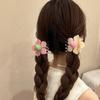 Plastic Flower Hair Claw Geometry Plastic Shark Clip Creative Hair Crab Clip  Vacation