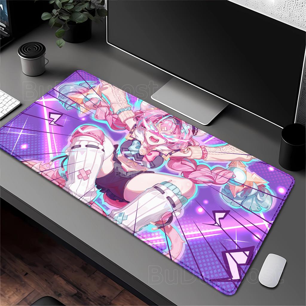 Game Genshin Impact Varesa HD Mouse Pad Big Gaming Large Computer Offices Accessories Teclado DeskMat LockEdge Keyboard Mousepad