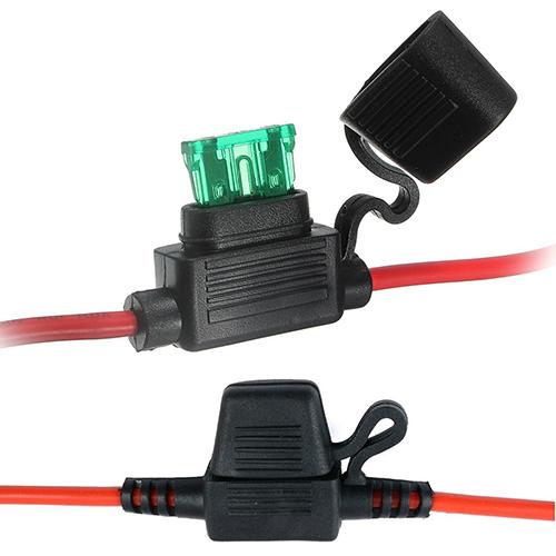 Auto Auto 10A 15A 20A 30A Mittelgroßer wasserdichter Standard-Blade-Sicherungshalter