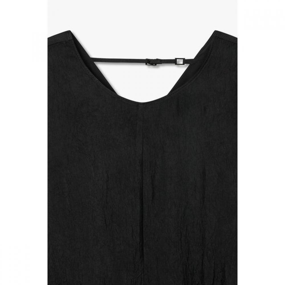 VOV Crinkle Texture Sleeveless Dress 7156337004