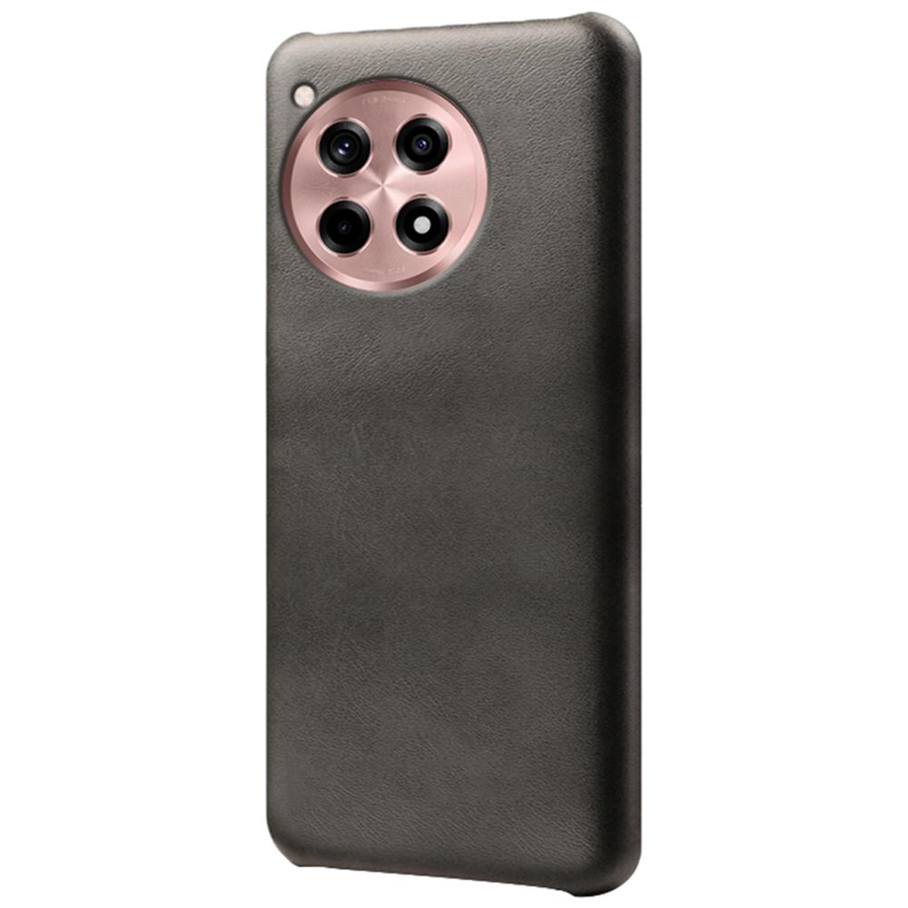 

For OnePlus Ace 3 5G/12R 5G Phone Case PU Leather+PC Phone Back Cover Black