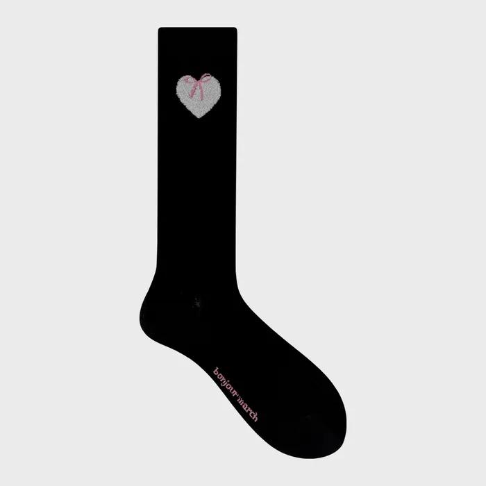 2025 FW_Brillant Knee Socks_black