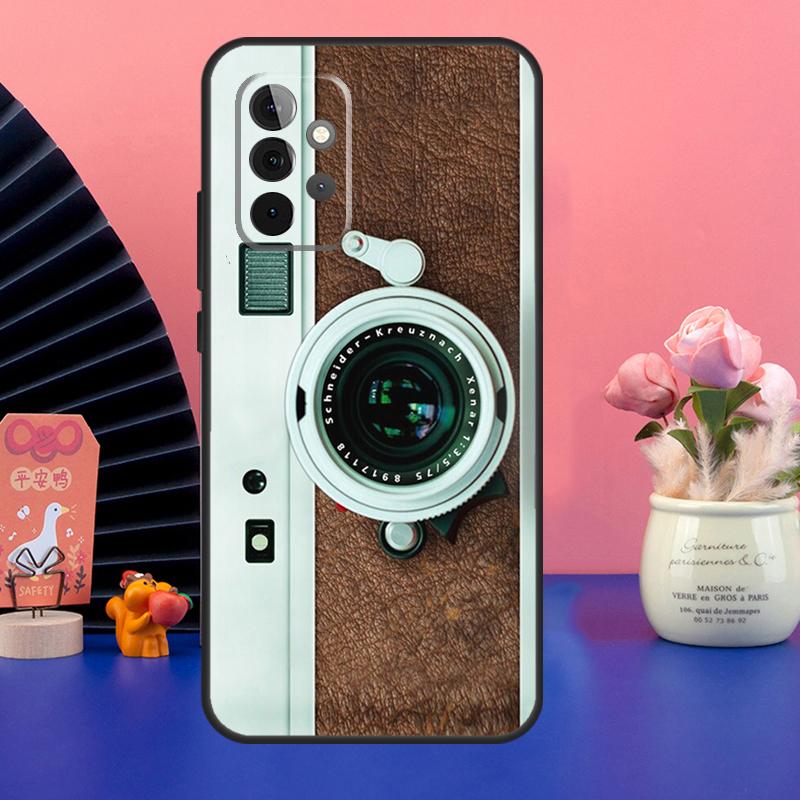 

Retro Camera Vintage Case For Samsung Galaxy A54 A34 A24 A14 A73 A53 A33 A23 A13 A52 A32 A22 A12 A51 A71 Cover Samsung A23