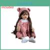 Npk55cm Full Silicone Reborn Baby Doll Realistic And Flexible, Perfect For Bath Time