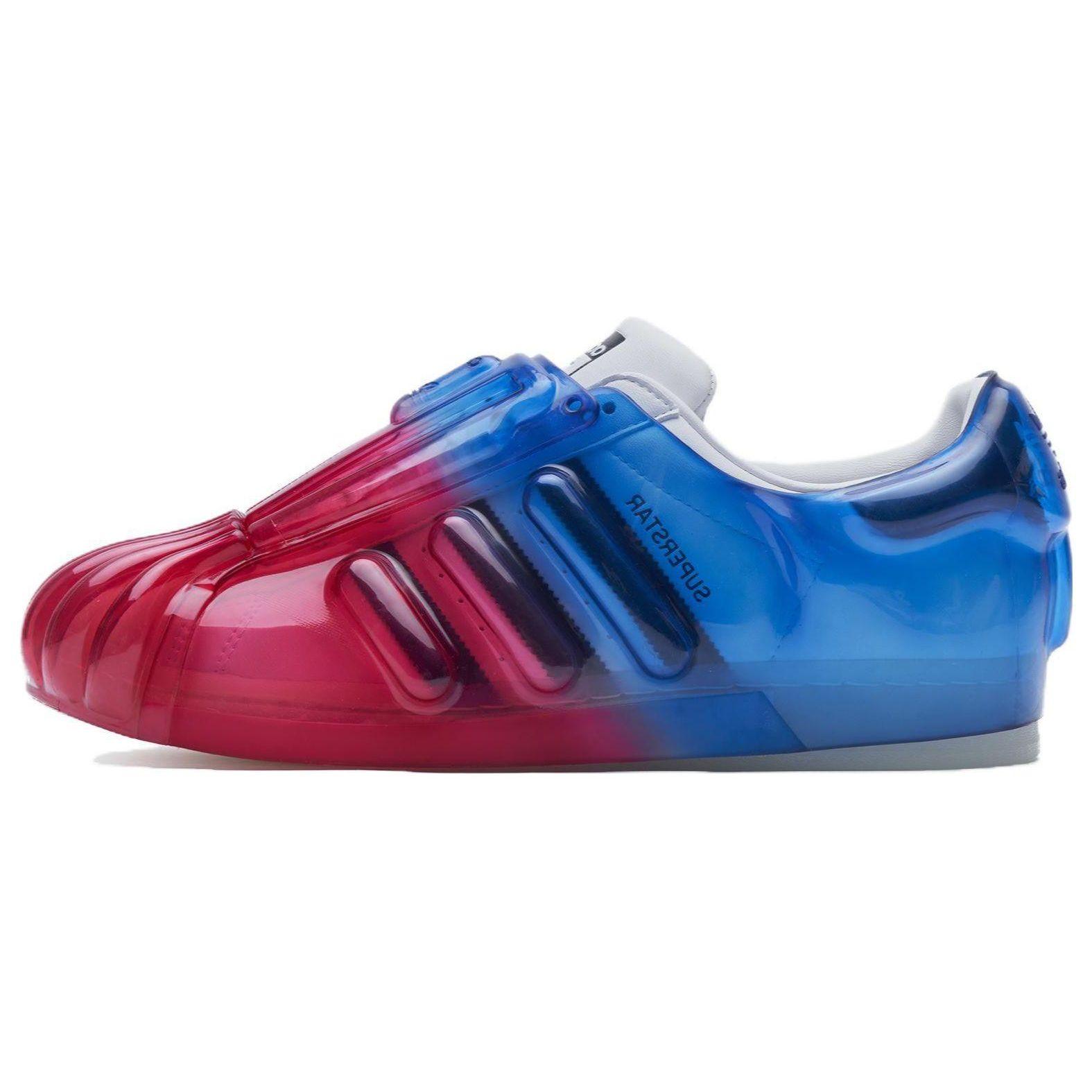 

Кроссовки Adidas Originals Superstar Bubble Shell Toe Low Top Мужские кроссовки Красный Синий IH8173 38