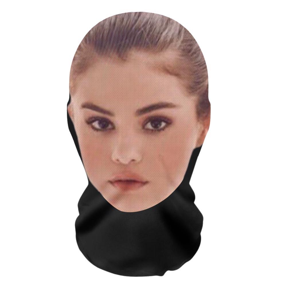 3D-gedruckte Vollgesichtsmaske Männer und Frauen Rollenspiel Kopfschmuck Hip-Hop Mode Sturmhaube Kopfschmuck Lustige Cosplay-Requisiten