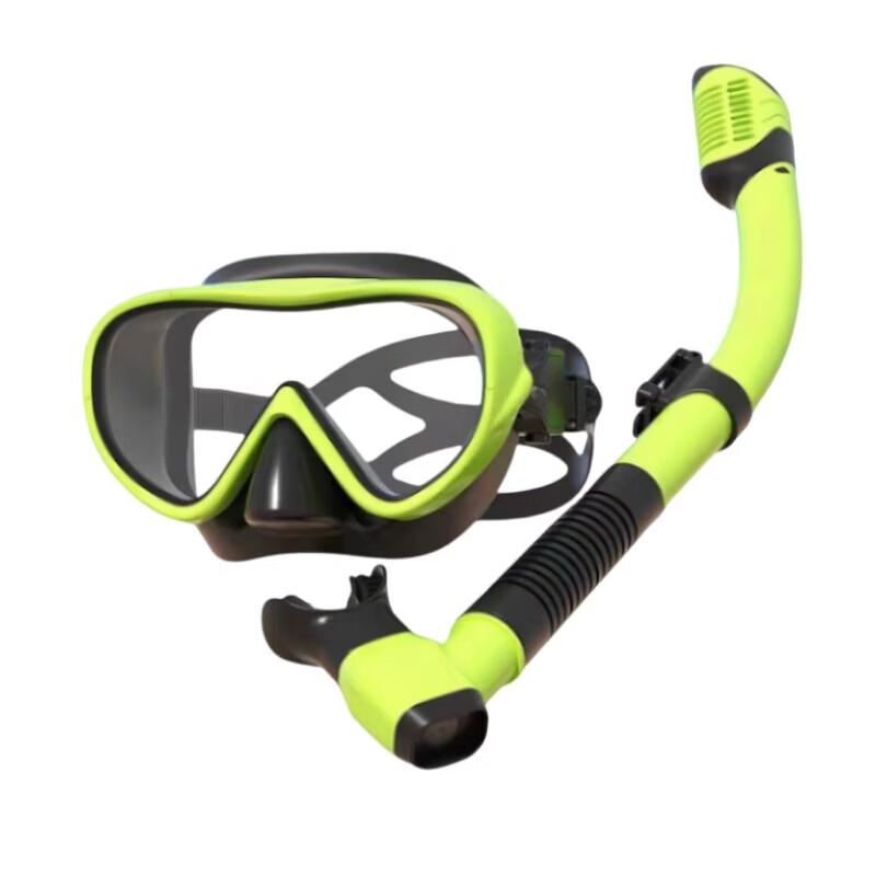 Dry Snorkel Diving Mask & Snorkel Set