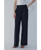 Bobeu Belted One-Tuck Wide Pants_Black 7156230006