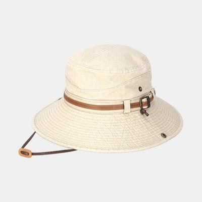 BELIVUS Men's Safari Hat Travel Bucket Hat Sun Protection Brim BPH013