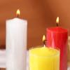 Home Lighting Emergency Bold Red and White Candle Color Odorless Greenhouse Long Pole Cylindrical Large Candle
