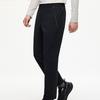 Anta Champion All-Weather Series Solid Color Comfortable Mid-Rise Breathable Versatile Straight-Leg Casual Pants Men bottoms Basic-Black 152510507-2