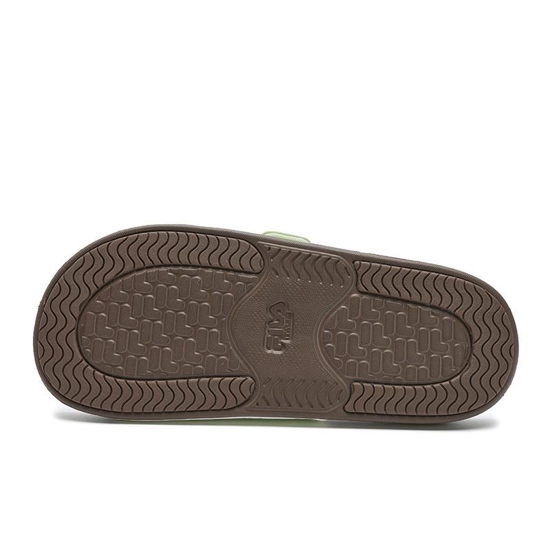 FILA DRIFTER 2 Slip Resistant Slide Slippers Women's Light Green F12W522506FSG