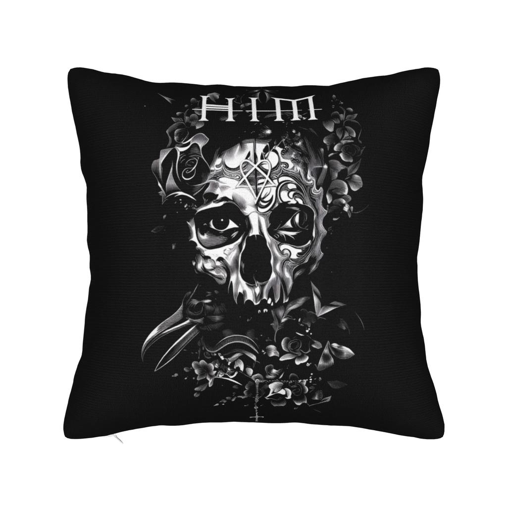 Him Heartagram Gold Pillow Cover Soft Cushion Cover Novelty Pillow Case For Couch Sofa Bedroom