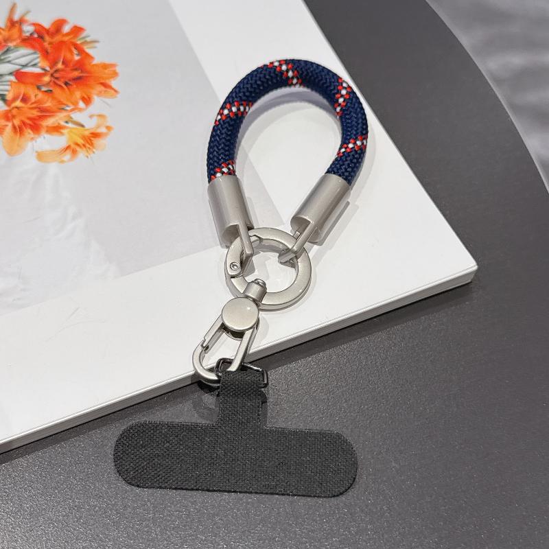 Short Portable Lanyard Pickup Chain Wrist Chain Anti-Lost Lanyard Universal Phone Case With Clip Lanyard Phone Accessories