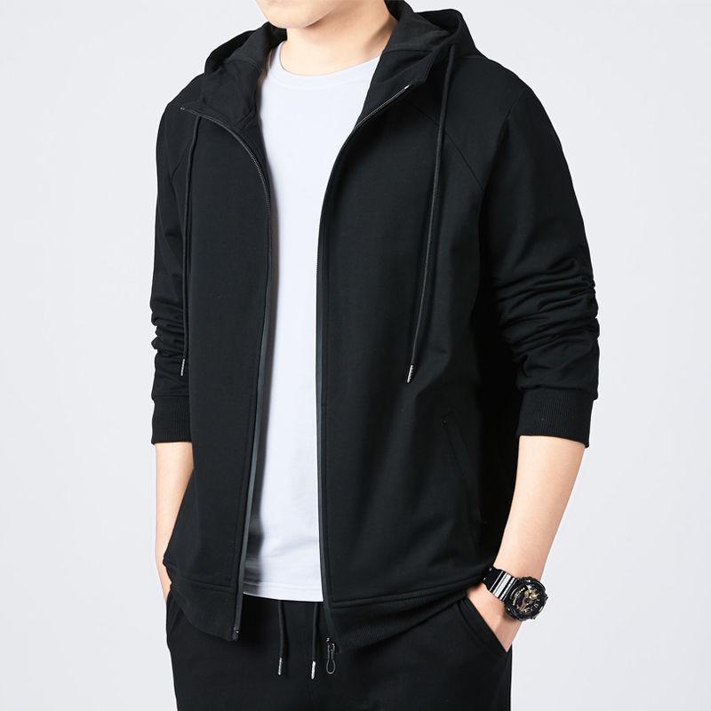 Men's 2023 Spring/Autumn Casual Versatile Jacket - Trendy, Handsome, Loose-fit Sweatshirt