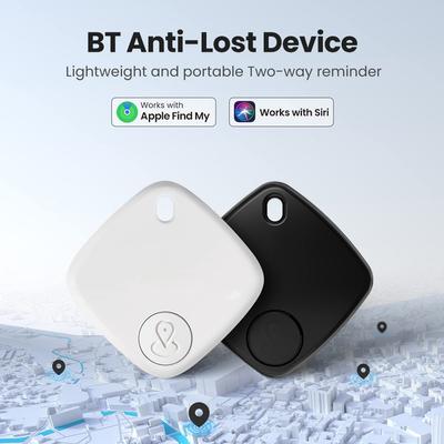 Smart Bluetooth GPS Tracker Work with Find My APP Anti-Lost Alarm Tracking Device for Iphone Android Smart Tag Wallet Key Finder
