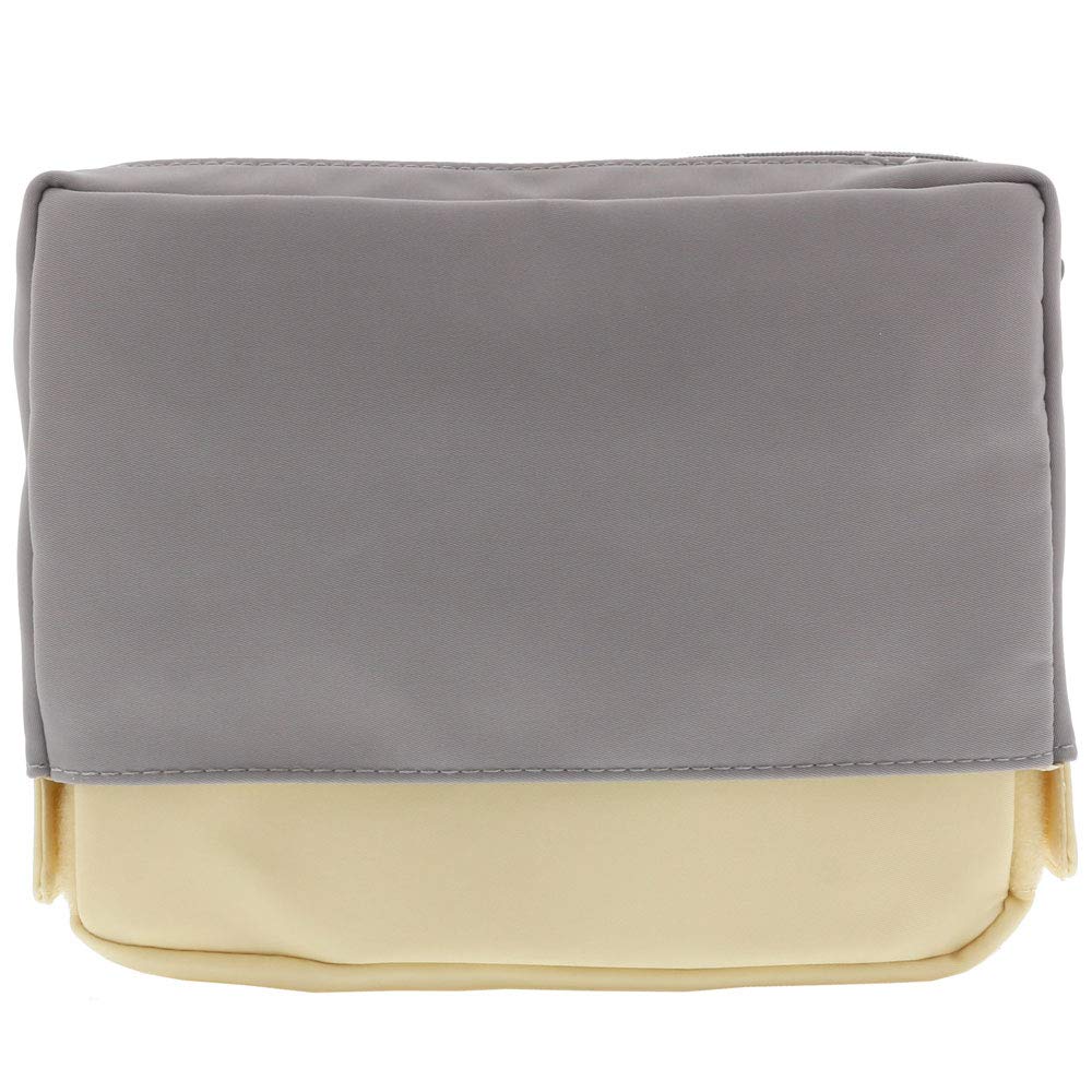 Sunstar Stationery Square Pouch L Delde Gray X White S2281562