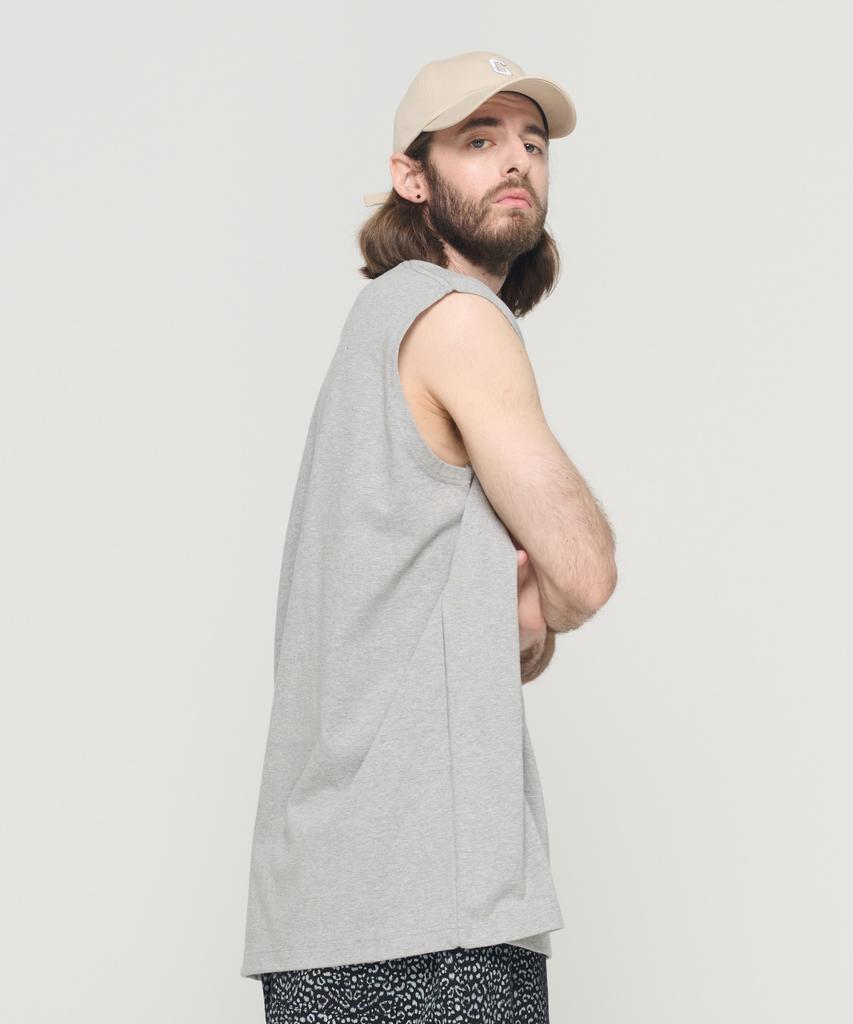 CARGOBROS Essential Wide Layered Sleeveless (Grey)