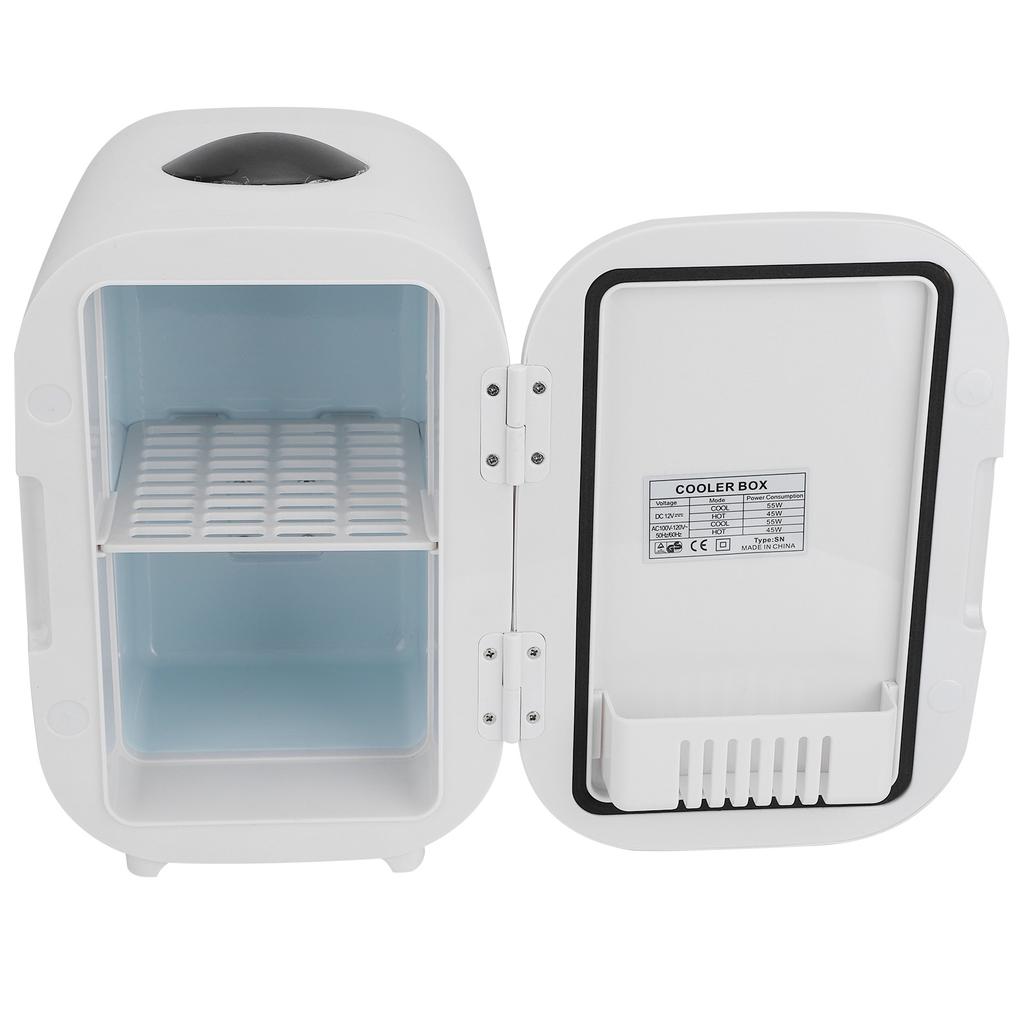 6L Mini Portable Hot Cold DualUse Electric Refrigerator Cigar Lighter for Home Car Use 12V