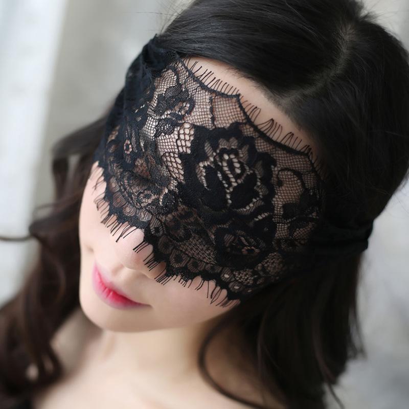 Damen Club Prinzessin Spitze Cutout Augenmaske Rollenspiel Zubehör