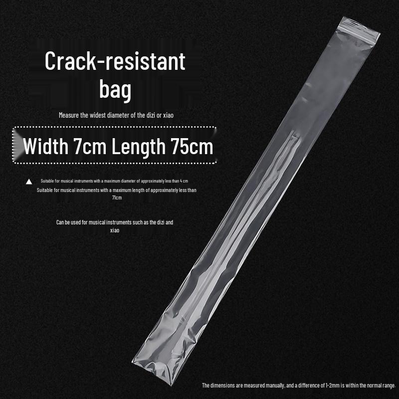 Bamboo Flute Protection Bag: Crack Prevention, Moisture-Proof, Dust-Proof, Suitable for Bamboo Flute and Dizi Musical Instruments.