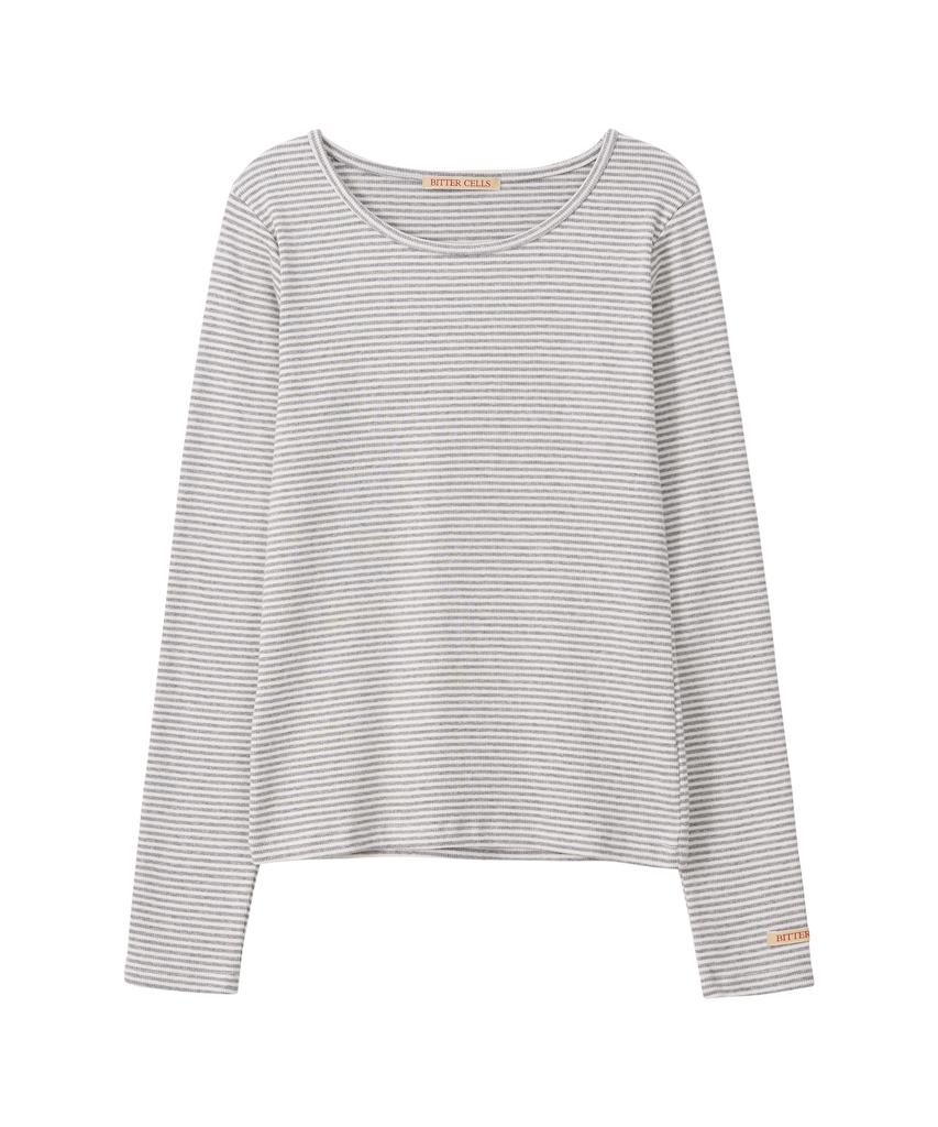Biteoseljeu Essential Ribbed T-Stripe Grey
