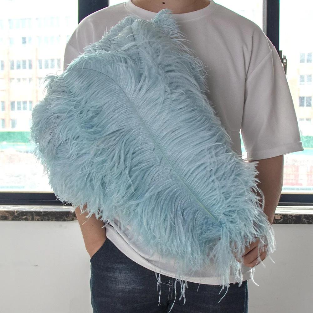 Wholesale Golden Ostrich Feathers Big 15-60CM Ostrich Plume for Wedding Party Home Decor Table Centerpieces Carnival DIY Crafts